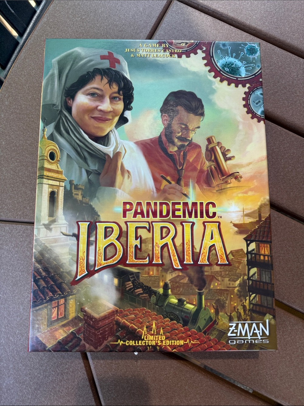 Pandemic Iberia Game by Z-Man Games Limited Collector's Edition